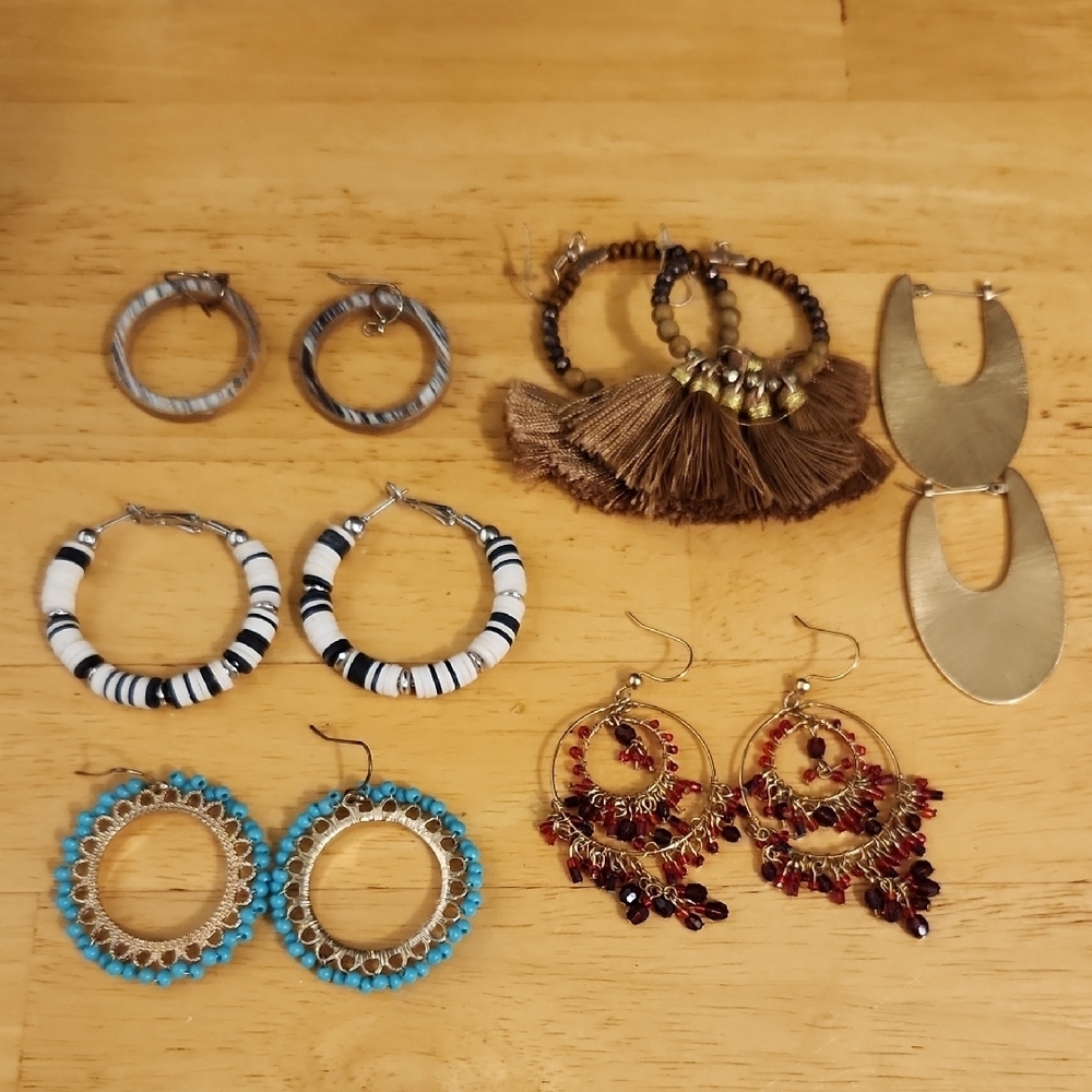 Earring Set X6 For Craft Or Wearable